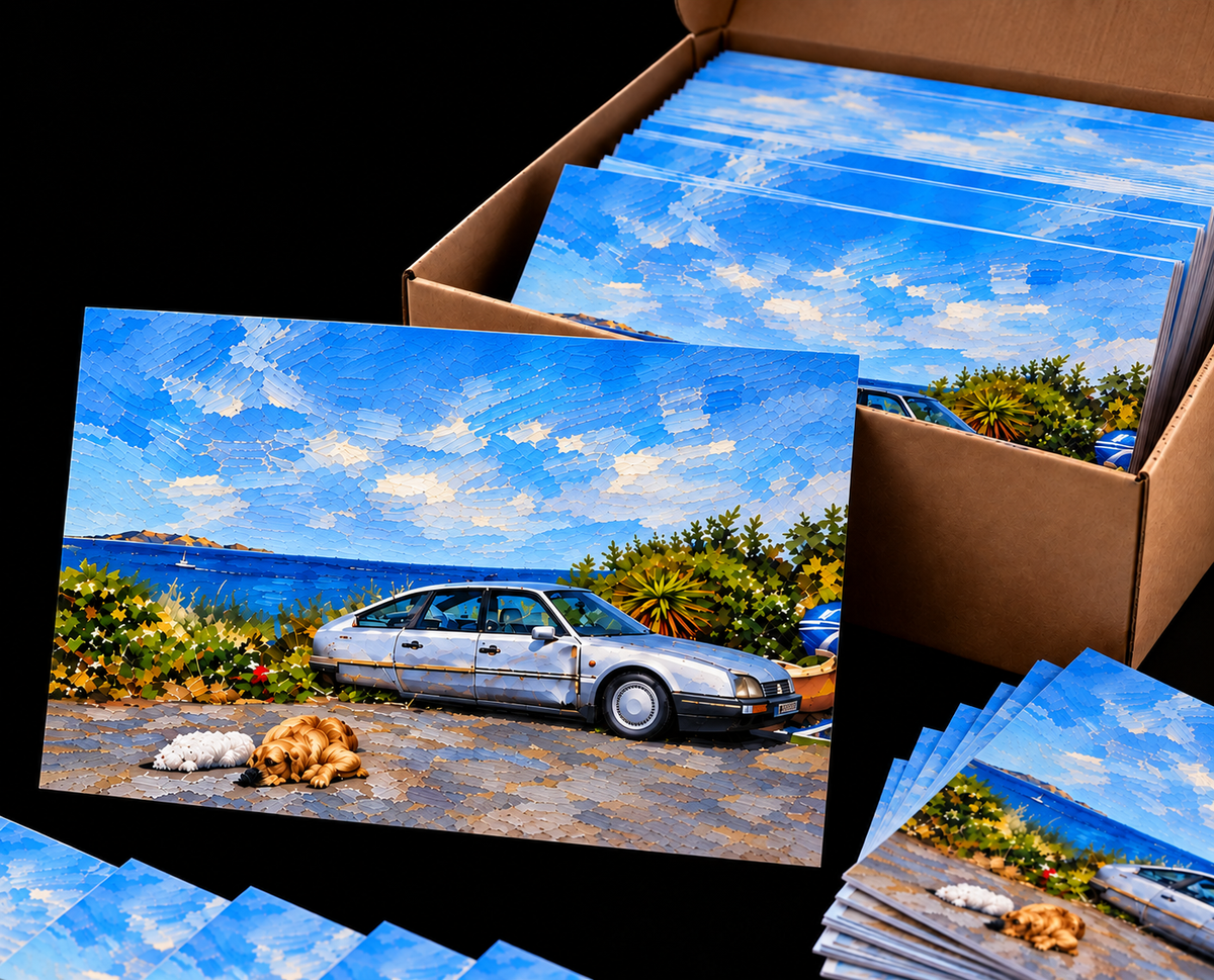 Le Temps Immobile – Set of 100 A6 Fine Art Postcards