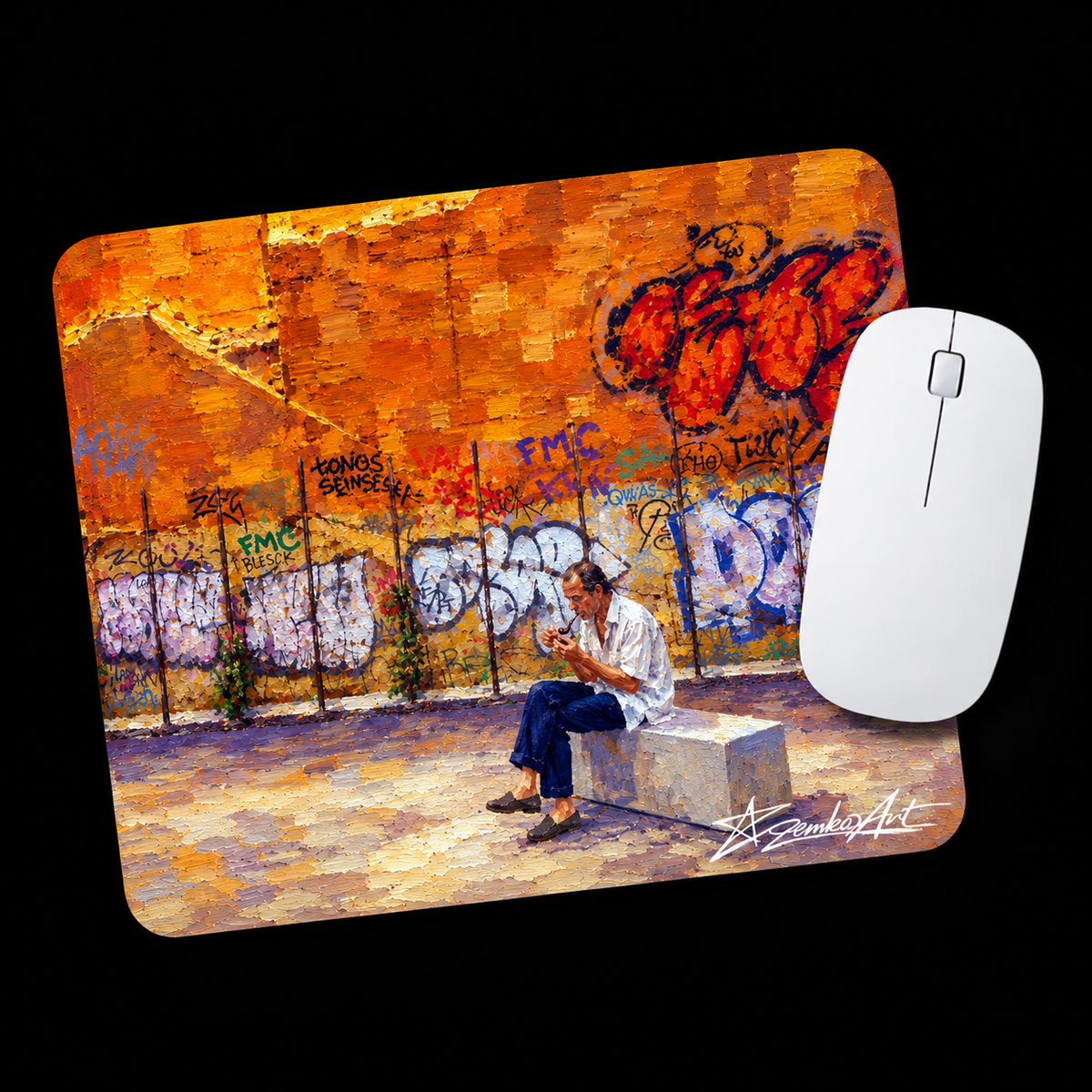 La Vida Slow – Fine Art Mouse Pad