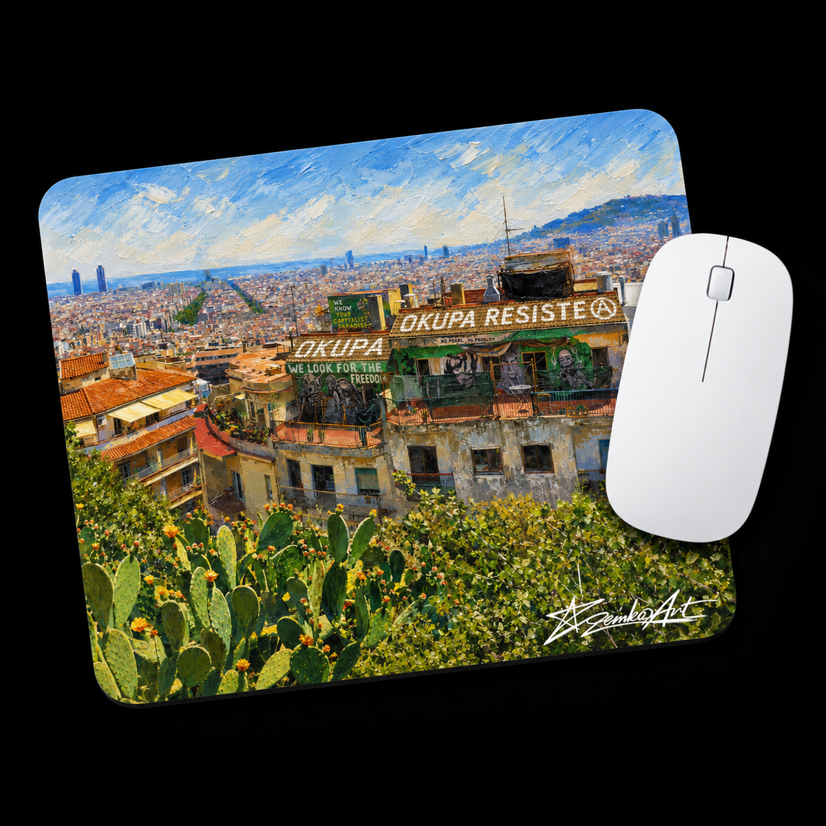 Occupied by Dreams – Fine Art Mouse Pad
