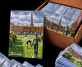 A Kick of Joy Beneath the Eiffel Tower – Set of 100 A6 Fine Art Postcards