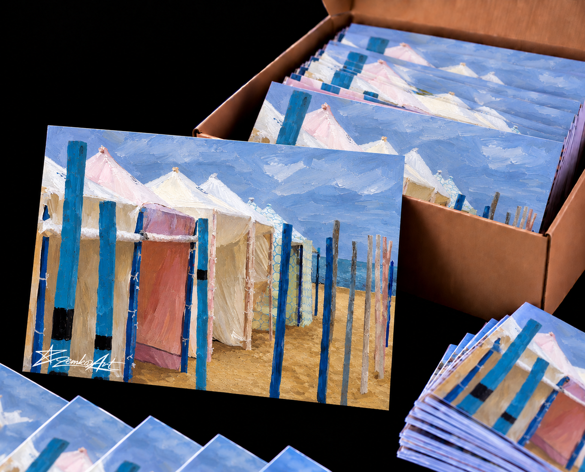 Summer Whispers – Set of 100 A6 Fine Art Postcards