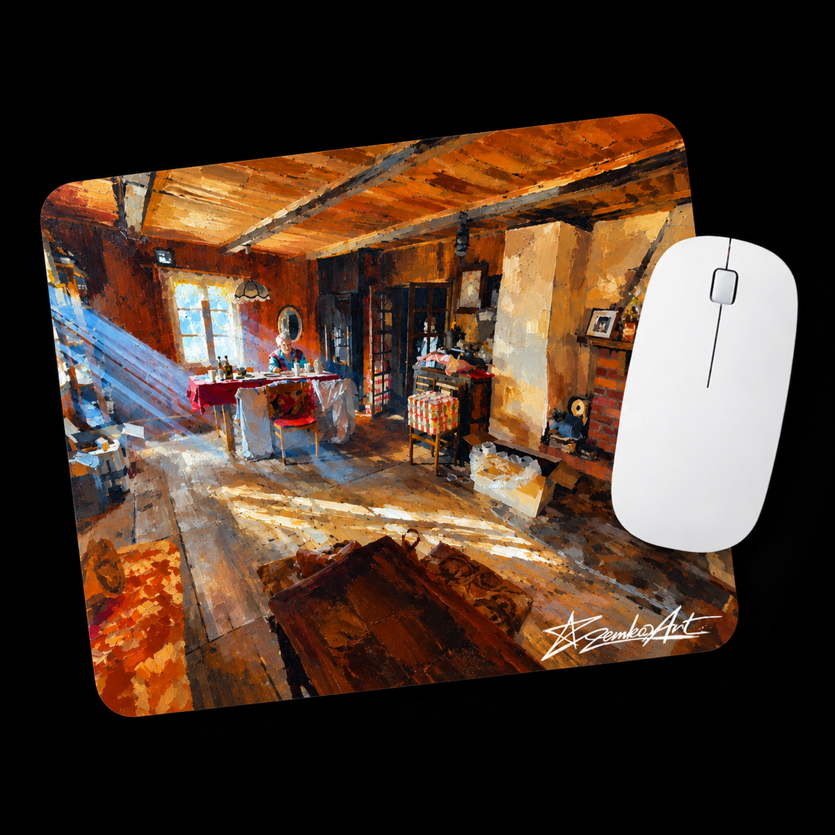 Where the Light Remembered – Fine Art Mouse Pad