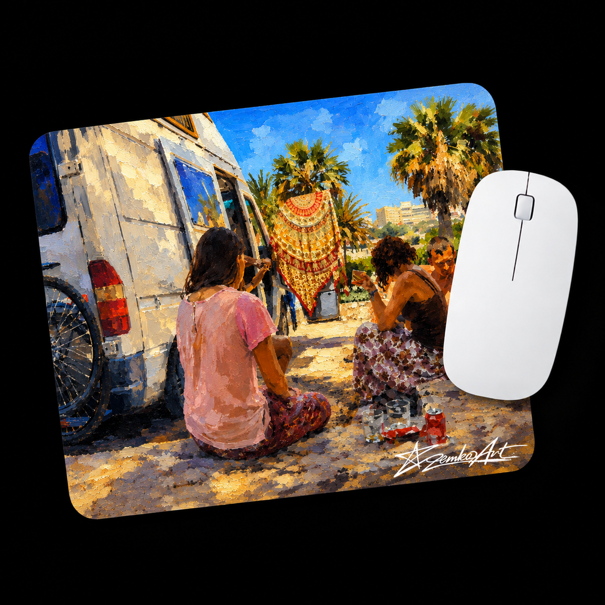 Road Dust & Romance – Fine Art Mouse Pad