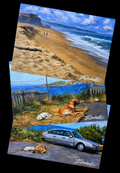 Peaceful Time - Set of 3 Fine Art PostCards