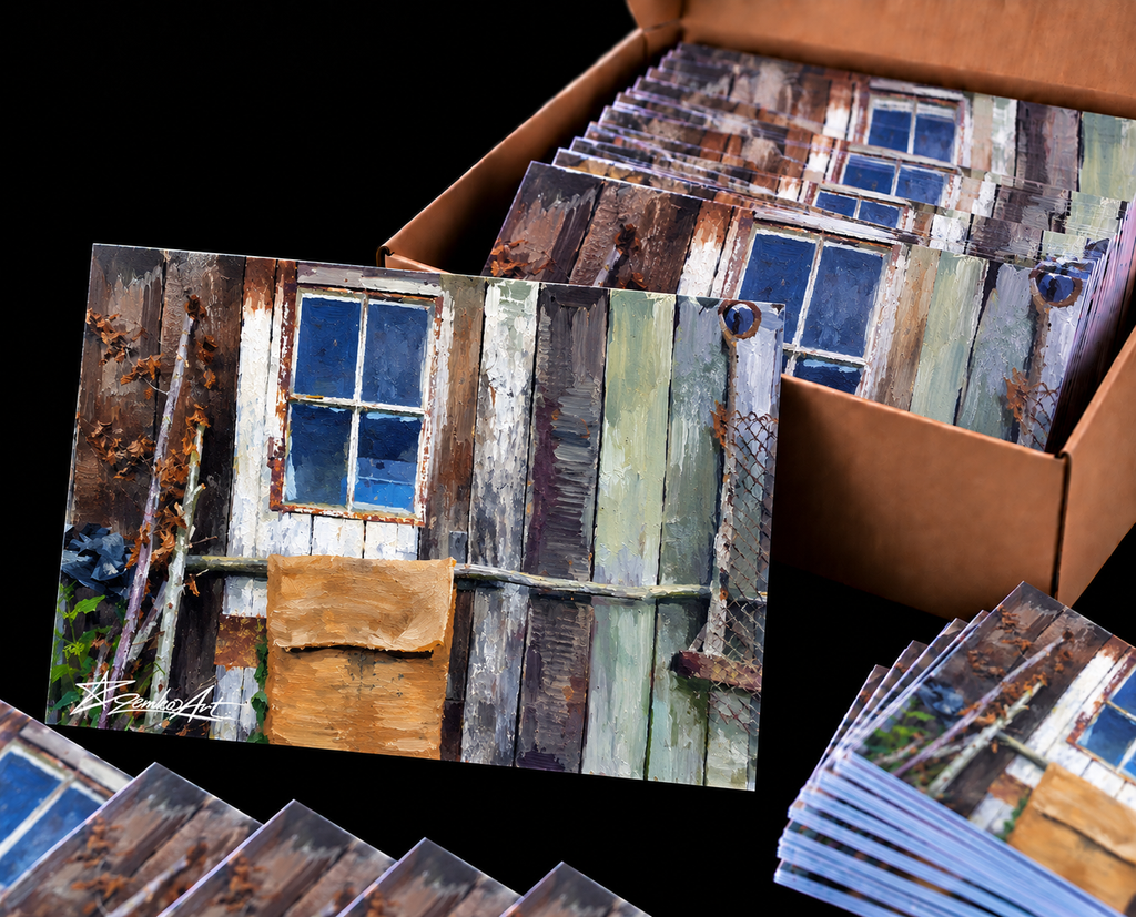 Where We Once Were – Set of 100 A6 Fine Art Postcards
